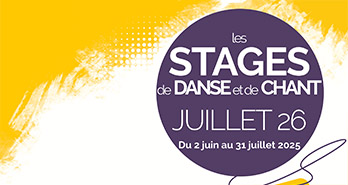 Juillet 2026 : Stages et cours exceptionnels